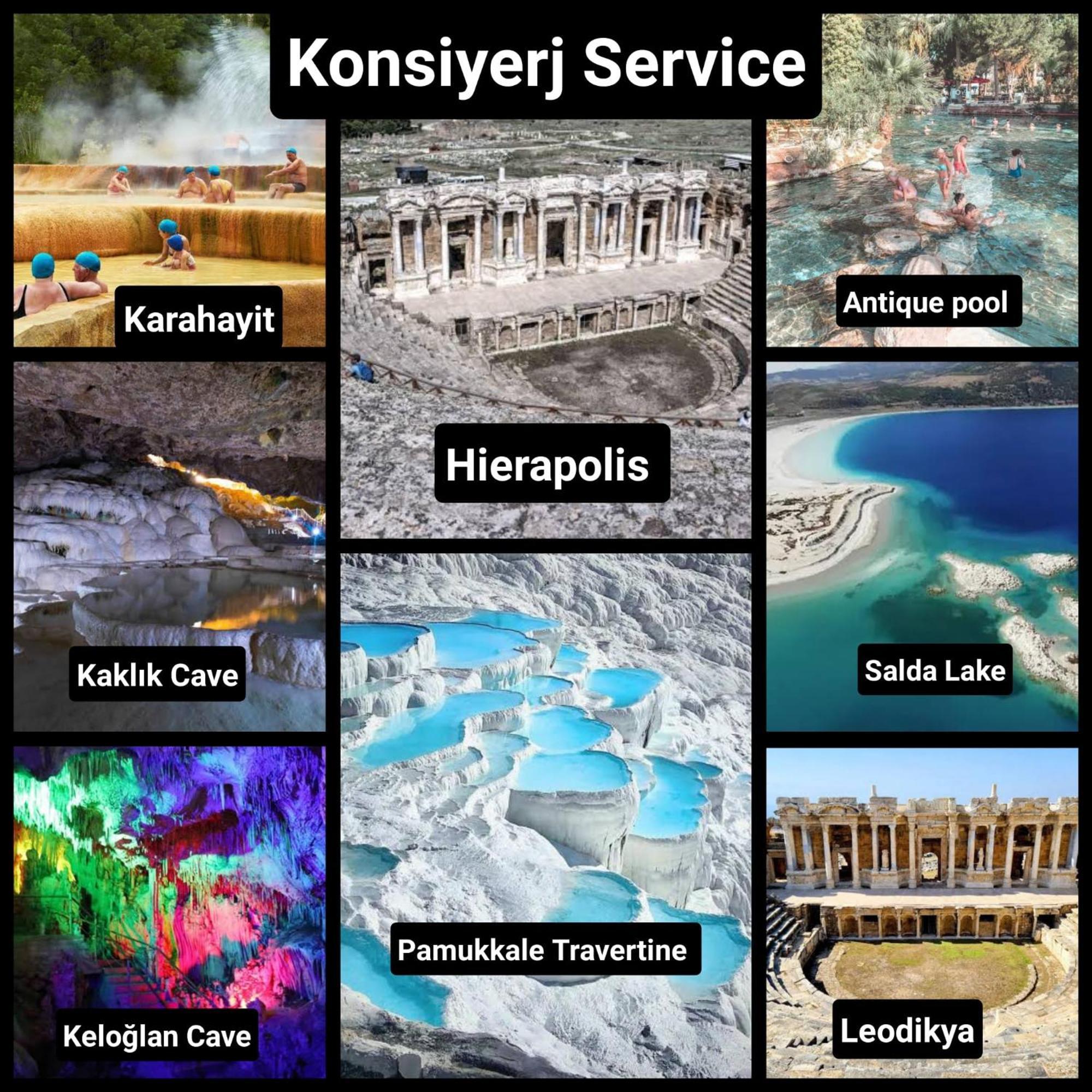 Apollon Garden Pamukkale Hotel Denizli  Exterior foto